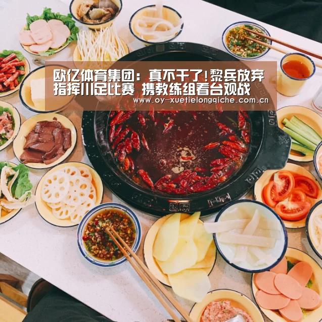欧亿体育集团:真不干了!黎兵放弃指挥川足比赛 携教练组看台观战(图2) 欧亿体育公司